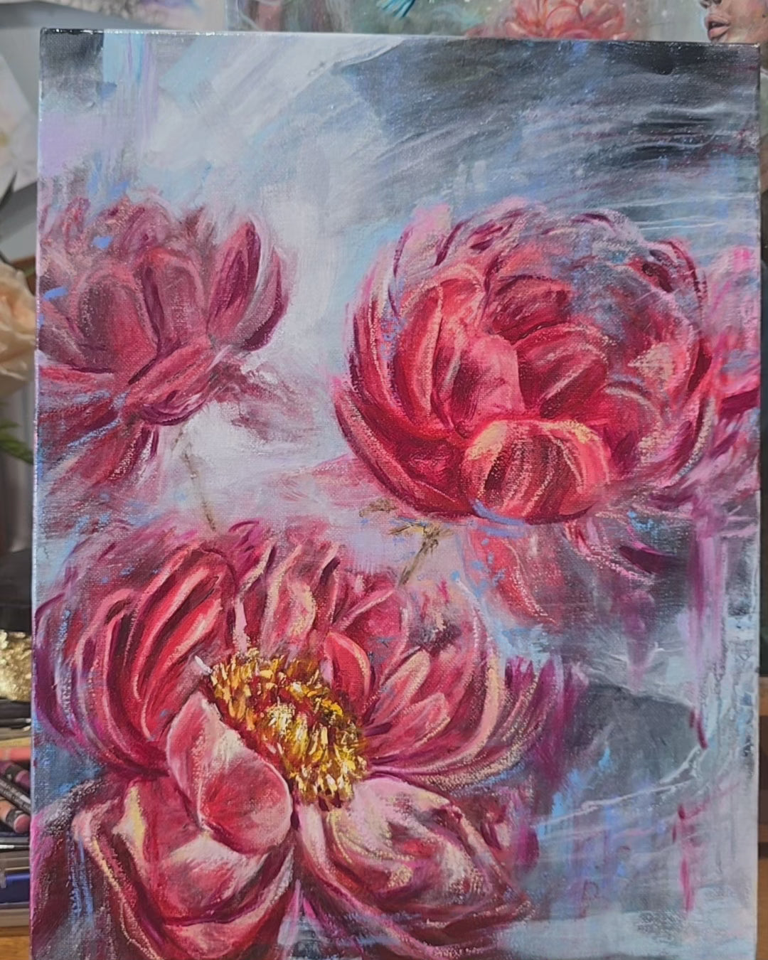"Glow with luminosity"