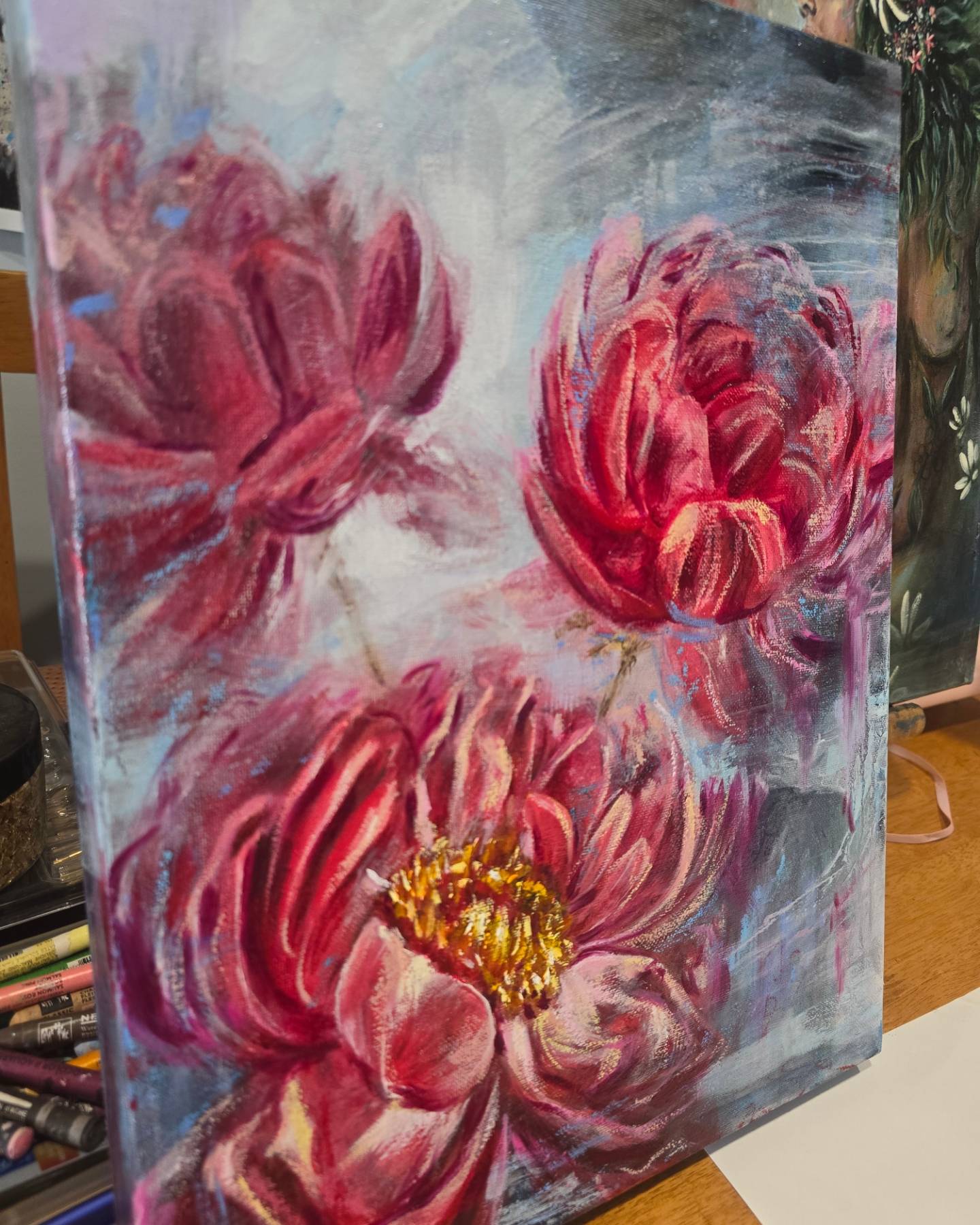 "Glow with luminosity"
