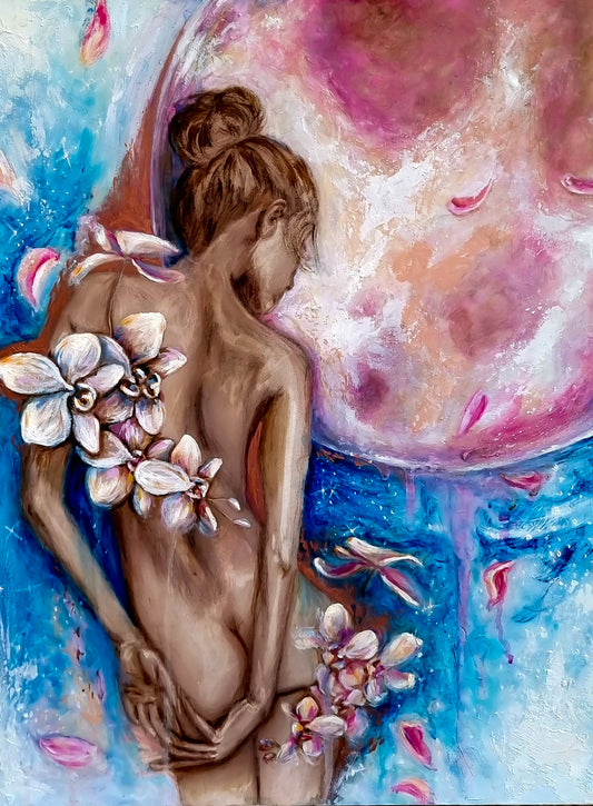 Limited Edition "Rose Jewel, Moonlight Magic" Mini Series Fine Art Prints