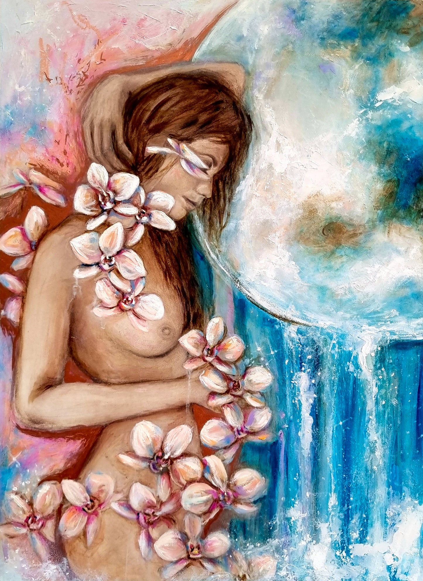 Limited Edition "Aquamarine, Moonlight Magic" Fine Art Prints